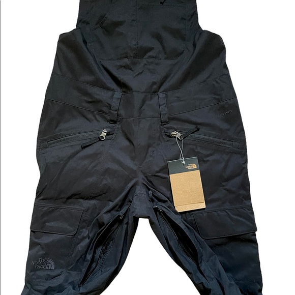 The North Face Women’s Freedom Bib Winter Ski Waterproof Black Pants - Picture 8 of 15